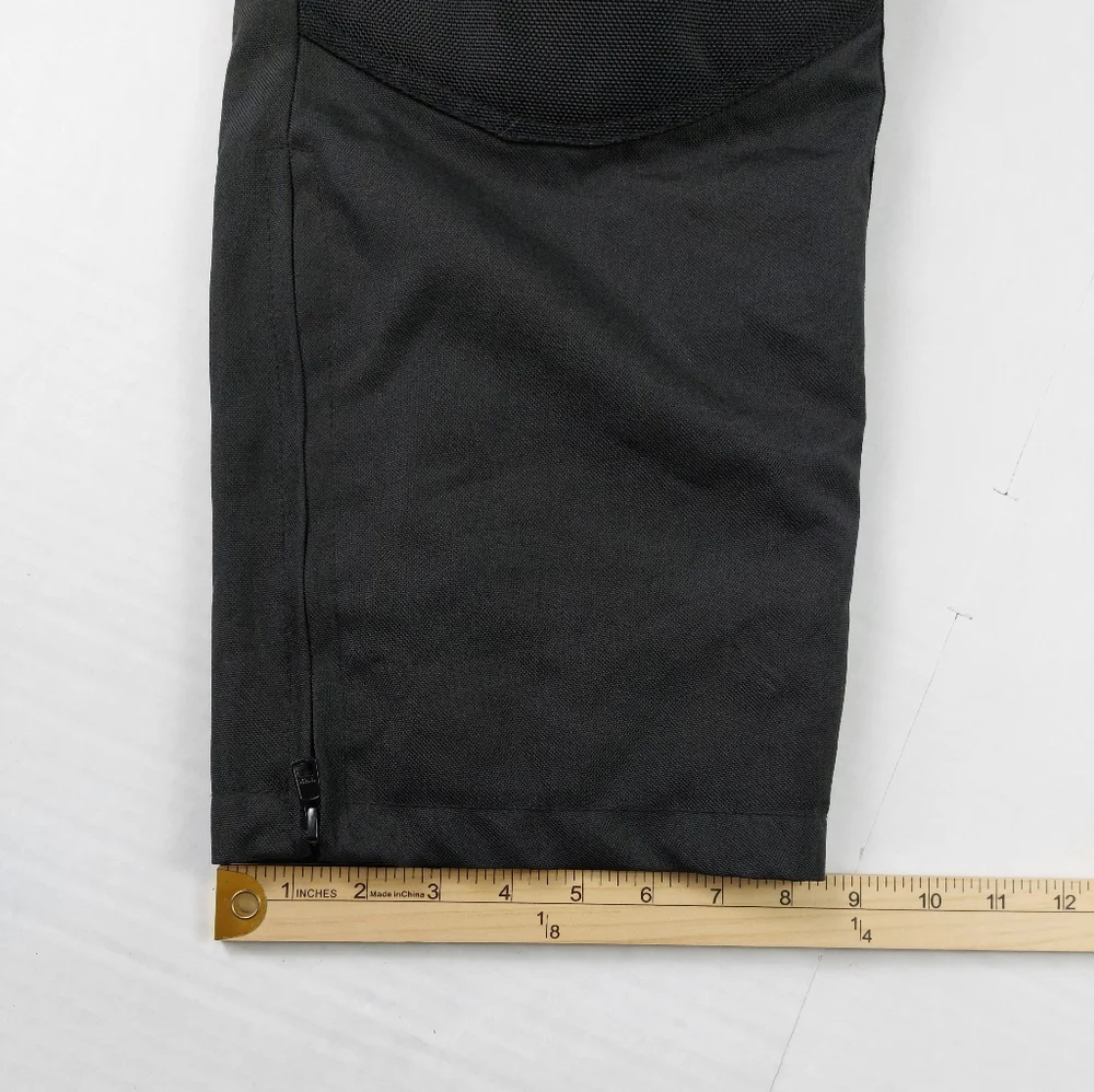 Xtreemgear Motorcycle Pants Mens Black 32x28.5 Cordura Scotchlite Waterproof